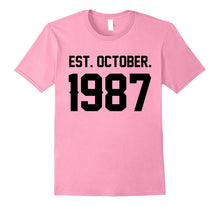 Happy 1987 My 30 Th Birthday Gift Ideas Tshirt for Lover