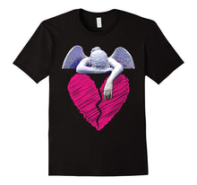 Angel of Grief and Broken Heart Tribute T Shirt Remembrance