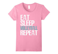 Eat Sleep Volleyball Repeat T-Shirt Cool Sport Game Gift