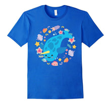 NARWHAL UNICORN OF THE SEA T-Shirt Funny Cute Kawaii Whale