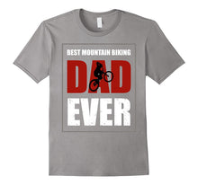 Mens Best Dad Ever Mountain Bike Shirt - Vintage MTB T Shirt