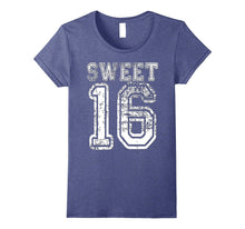16th Birthday Shirt Gift Sweet Sixteen 16 Vintage Varsity
