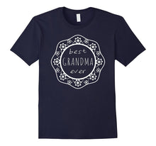 Best Grandma Ever T Shirt - Cute Flower Lace Mandala Gift