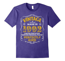 25th Birthday Vintage Made in 1992 T Shirt