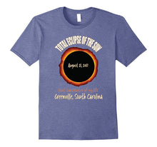 2017 Eclipse Souvenir Greenville, South Carolina SC T Shirt