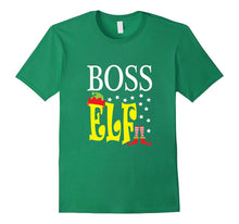 FUNNY BOSS ELF T-Shirt Ugly Christmas Sweater Tee