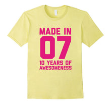10th Birthday Shirt Gift Age 10 Year Old Girls Tshirt Tee