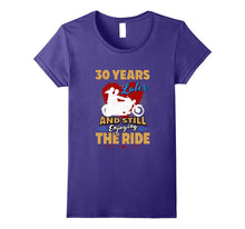 30th Wedding Anniversary Gift Enjoy the Ride Funny T-Shirt
