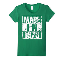 Funny Made in 1978 T-Shirt Vintage Emoji 39th Birthday Gift