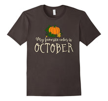 My Favorite Color Is October Gifts Shirts
