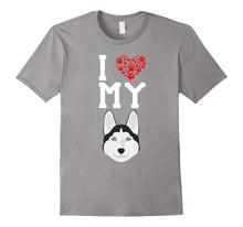 I Love My Dog Husky Animal Lover Best Friend T-Shirt