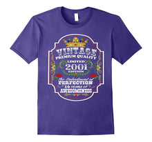 2001 Vintage Edition 16th Birthday Celebration Gift T-Shirt
