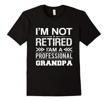 I'm Not Retired I'm a Professional Grandpa Shirt, Papa Gift