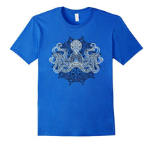 Cool Mandala With Octopus T-Shirt for Ocean Art Lovers