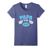 Papa to Be of a New Baby Boy Baby Shower 2017 T-Shirt