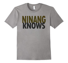 Ninang Knows Best Godmother Philippines Funny Island T-Shirt