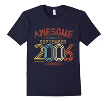 Awesome Since September 2006 Funny T-Shirt 11th Birthday Tee