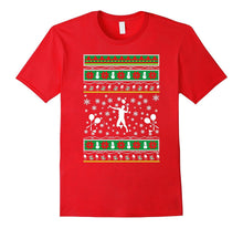 Badminton Ugly Christmas Sweater Style Gift Tshirt