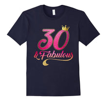 30th Birthday Queen Fabulous 30th Years Old T-Shirt