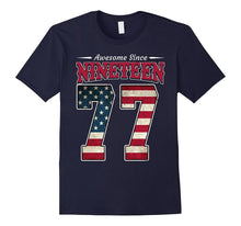 40th Birthday Awesome Since 1977 Tee Shirt