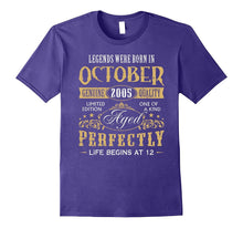 12 Years Old Gift Made in 2005 Legends Vintage Apparel Kids
