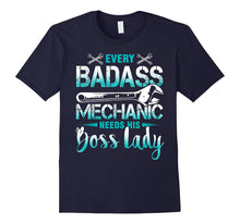Every Badass Mechanic Needs His Boss Lady Funny T-Shirt