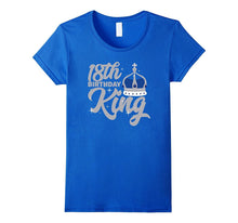 18th Birthday King T Shirt Celebration Party Eighteen