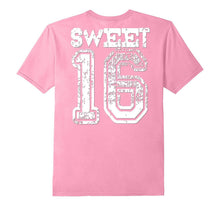 16th Birthday Shirt Gift Sweet Sixteen 16 Varsity Cracked