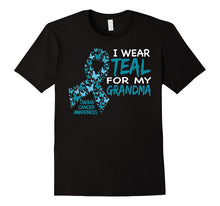 I Wear Teal for My Grandma Ovarian Cancer Awareness T Shirt