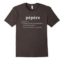 Pepere Definition Funny Gift for French Grandfather T Shirt