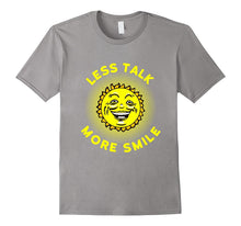 Kids Smile Shirt Less Talk More Smile T-Shirt Funny Positive