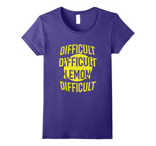 Difficult Difficult Lemon Difficult T-Shirt Funny
