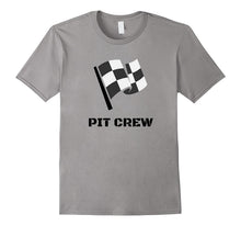 Pit Crew T-Shirt Hosting Race Car Parties Flag Kids Parents