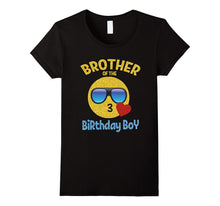 Brother of the Birthday Boy Emoji Shirt Kiss Heart Emoji Tee