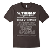 5 Things You Should Know About My Grandpa Funny T-Shirt