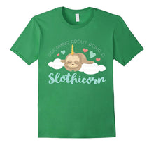Dreaming About Being a Slothicorn Sloth Unicorn Shirt