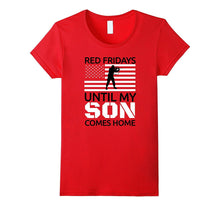 Red Fridays Until My Son Comes Home Tshirt