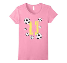 11th Birthday Soccer Fan T-Shirt for Boys and Girls