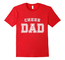 Cheer Dad Team Squad Cheerleader Father Cute Funny T-Shirt