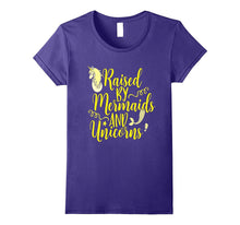 Raised by Mermaids and Unicorns Shirt Cute Kids Yellow