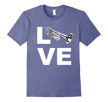 LOVE Trumpet Player Music Concert Marching Band T-Shirt