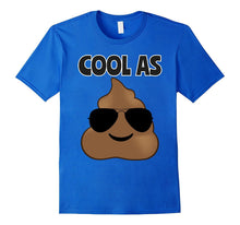 Funny Poop Emoji Shirt for Men Boys Cool as Poop Gift