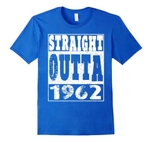 Straight Outta 1962 Best Gift for 55th Birthday T-Shirt