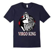Mens Virgo King T-Shirt Great Horoscope Tee