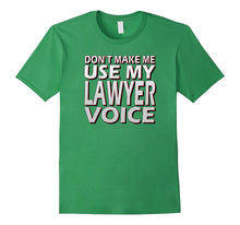 Don't Make Me Use My Lawyer Voice - Retro Premium Shirt