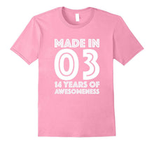 14th Birthday Shirt Gift Age 14 Year Old Boy Girl T-Shirt