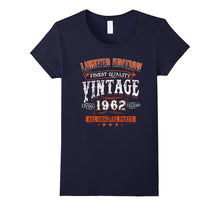 1962 T-Shirt, 55th Birthday Gifts 55 Year Old B-Day Vintage