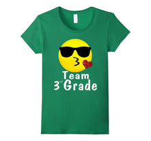 Team 3rd Grade Shirts Gifts for Teacher Emoji Hearts Love
