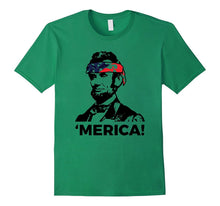 Funny Abe Lincoln T-Shirt Patriotic USA Red White and Blue