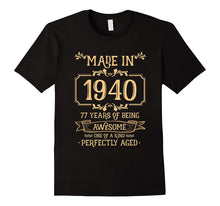Awesome T-Shirt for 77 Years Old. Birthday Gift for Him/Her.
